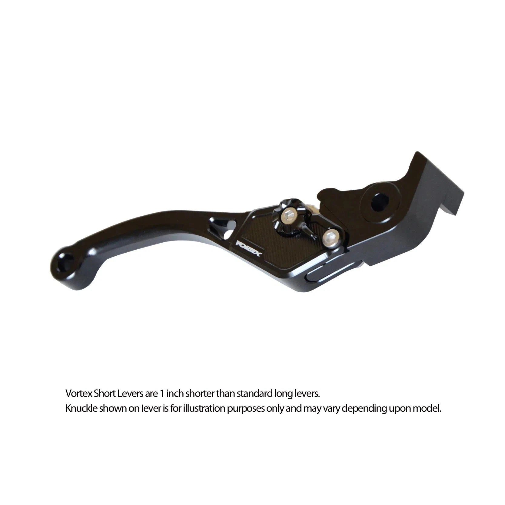 Vortex Black V3 2.0 Short Brake Lever - LVB171