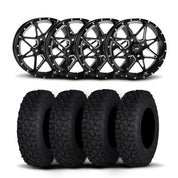ITP Tornado 15" Matte Black Wheels And Coyote Tires [33x10R-15]