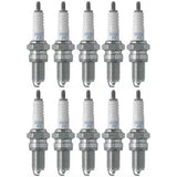 Set of 10 NGK Standard Spark Plugs for Kawasaki VN1500-E 2004-1998 Engine 1500cc