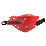Acerbis Red/Black X-Factory Handguards - 2634661018