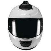 SENA Momentum Pro Dual Bluetooth Camera Helmet Glossy White XS MO-PRO-GW-XS-01