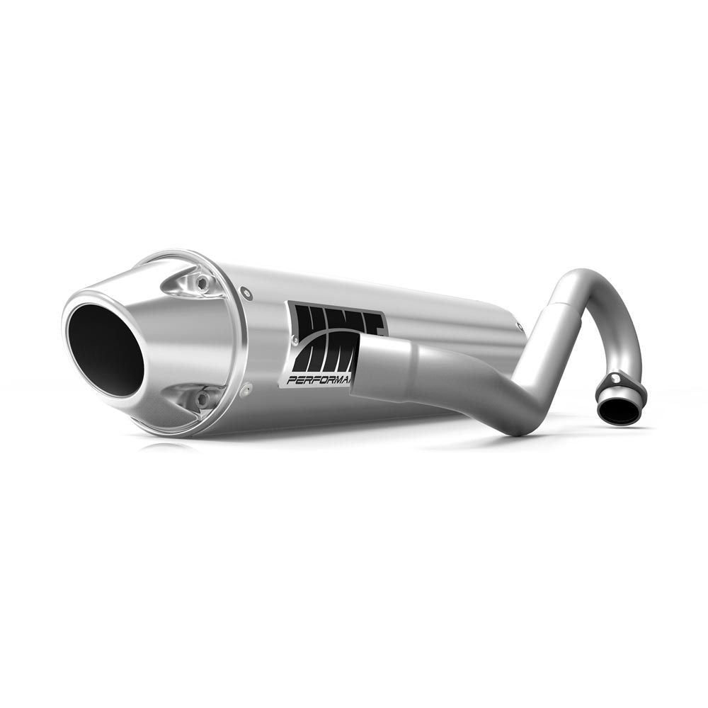 HMF Muffler Polaris RZR RS1 18-22 Brushed Performance Big Core Full System Exhaust Blackout Euro End Cap