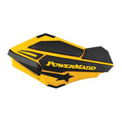 Sentinel Handguards, SkI-Doo Yellow/black POWERMADD 34401
