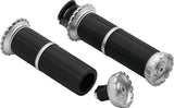 Kuryakyn Silver Riot Grips 3588