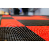 Caliber Protech Traction Red Flooring 8 Pieces 13611-2