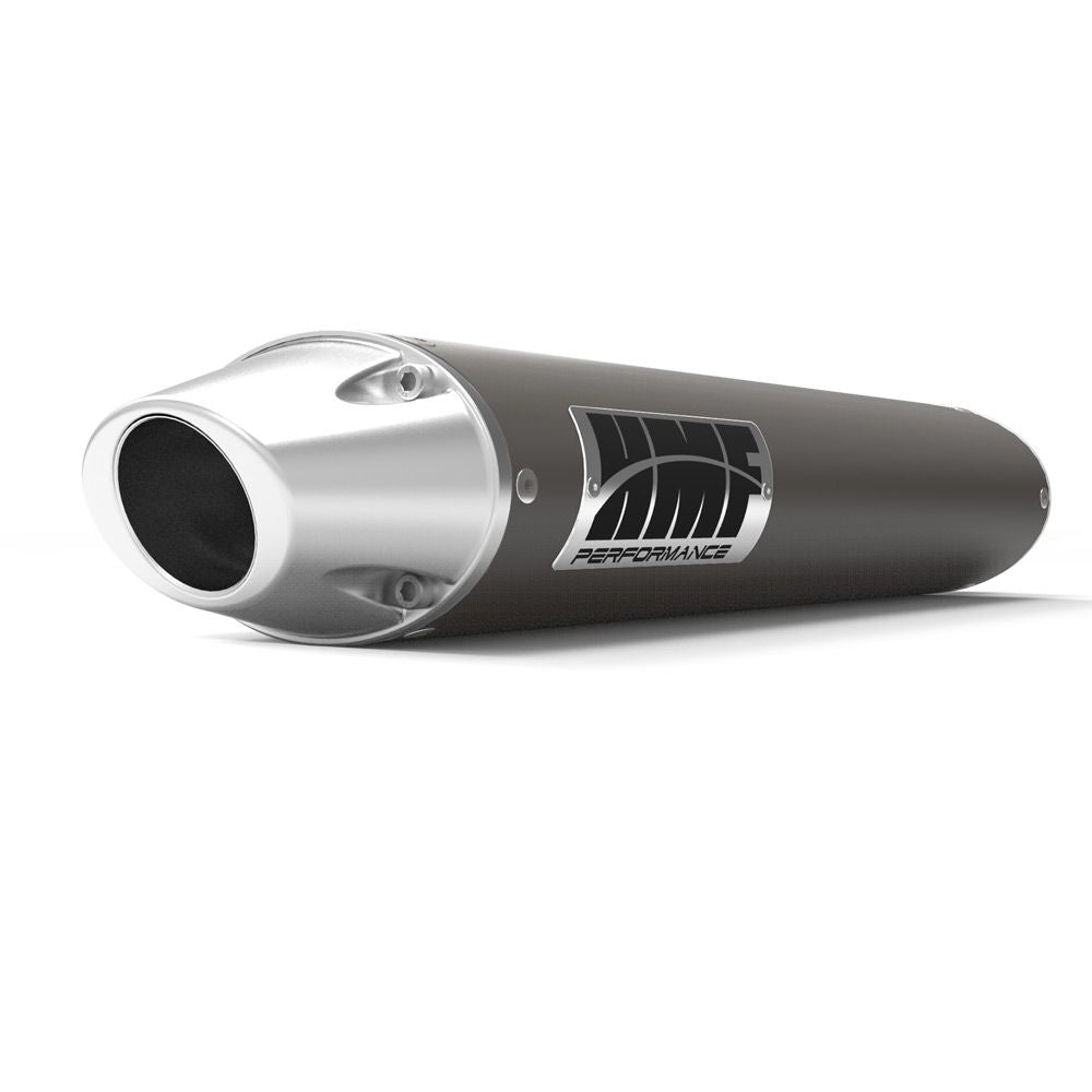 HMF Muffler Suzuki LT-R 450 06-09 Gun Metal Performance Slip On Exhaust Euro End Cap