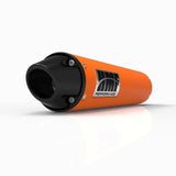 HMF Muffler Kawasaki KFX 400 03-14 Orange Performance Slip On Exhaust Black Euro End Cap