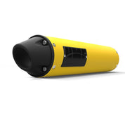 HMF Muffler Suzuki LTZ 250 04-09 Yellow Performance Slip On Exhaust Blackout Euro End Cap