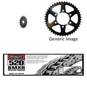 520 BMXR Sealed Chain, Front & Rear Steel Sprocket Kit KAWASAKI ZX-10R 2006-2007