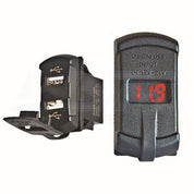 WSM 35 x 20mm Dashboard USB Charger 020-250