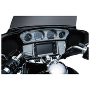 Kuryakyn Chrome Dash Switch Panel Batwing Accent Harley Bagger Touring 2014-2017