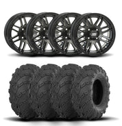 ITP SS316 12" Wheels And Mud Lite Tires [25x10-12]