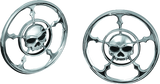 Kuryakyn Chrome Zombie Speaker Grills 3787