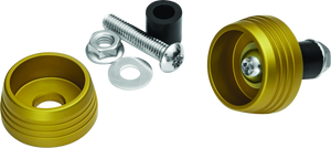 Kuryakyn Gold Lodestar Axle Sliders 3801
