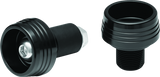 Kuryakyn Black Lodestar Front Axle Slider 3813