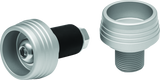 Kuryakyn Silver Lodestar Front Axle Slider 3816