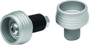 Kuryakyn Silver Lodestar Front Axle Slider 3816