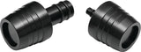 Kuryakyn Black Lodestar Front Axle Slider 3823