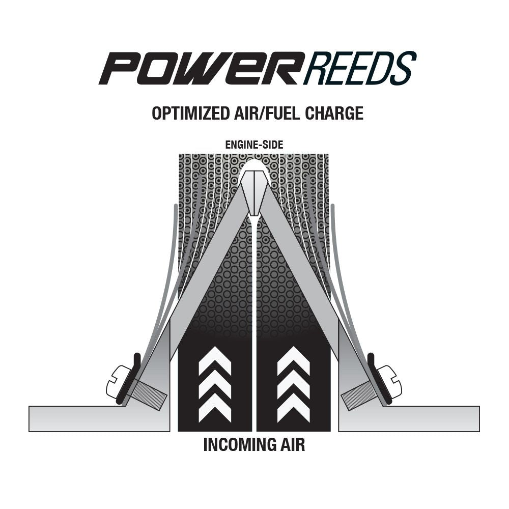 Boyesen 645 replacement Power reeds combo kit - 2 set -Yamaha YFZ350 Banshee