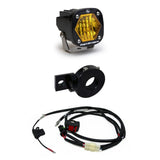 Baja Designs Auxiliary LED Light Pod Each S1 Series Wide Cornering Pattern Baja Amber Lens Universal 387003