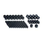 Kuryakyn Gloss Black Kool Kaps Hot Bolt Covers Toppers Harley Evo Twin Cam 2452