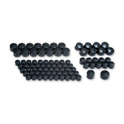Kuryakyn Gloss Black Kool Kaps Hot Bolt Covers Toppers Harley Evo Twin Cam 2452