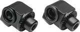 Kuryakyn Black Rear Splined Peg Adapters 3899