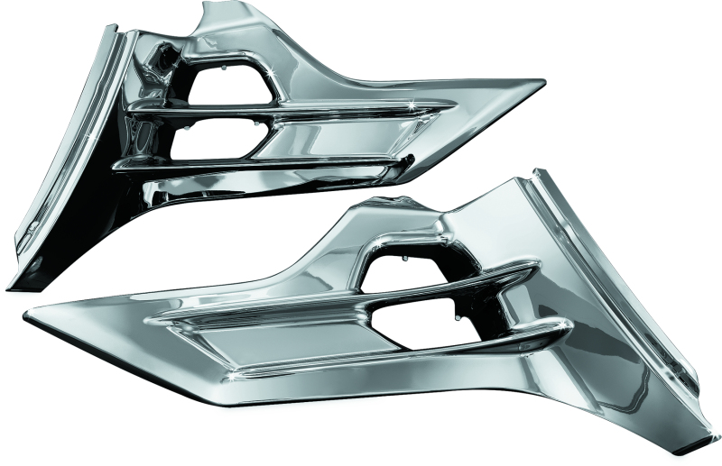 Kuryakyn Chrome Louvered Battery Box Cover 3913