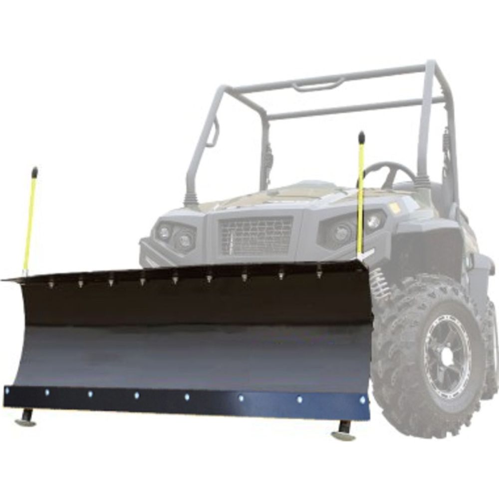 MOTOALLIANCE Denali 72 inch Universal UTV Snow Plow Kit. UP72STBK