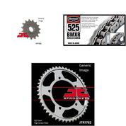 525 BMXR Chain Natural, Front & Rear Sprocket Kit TRIUMPH 600 Daytona 2003-2004