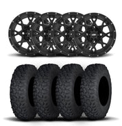 ITP Hurricane 15" Matte Black Wheels And Coyote Tires [35x10R-15]