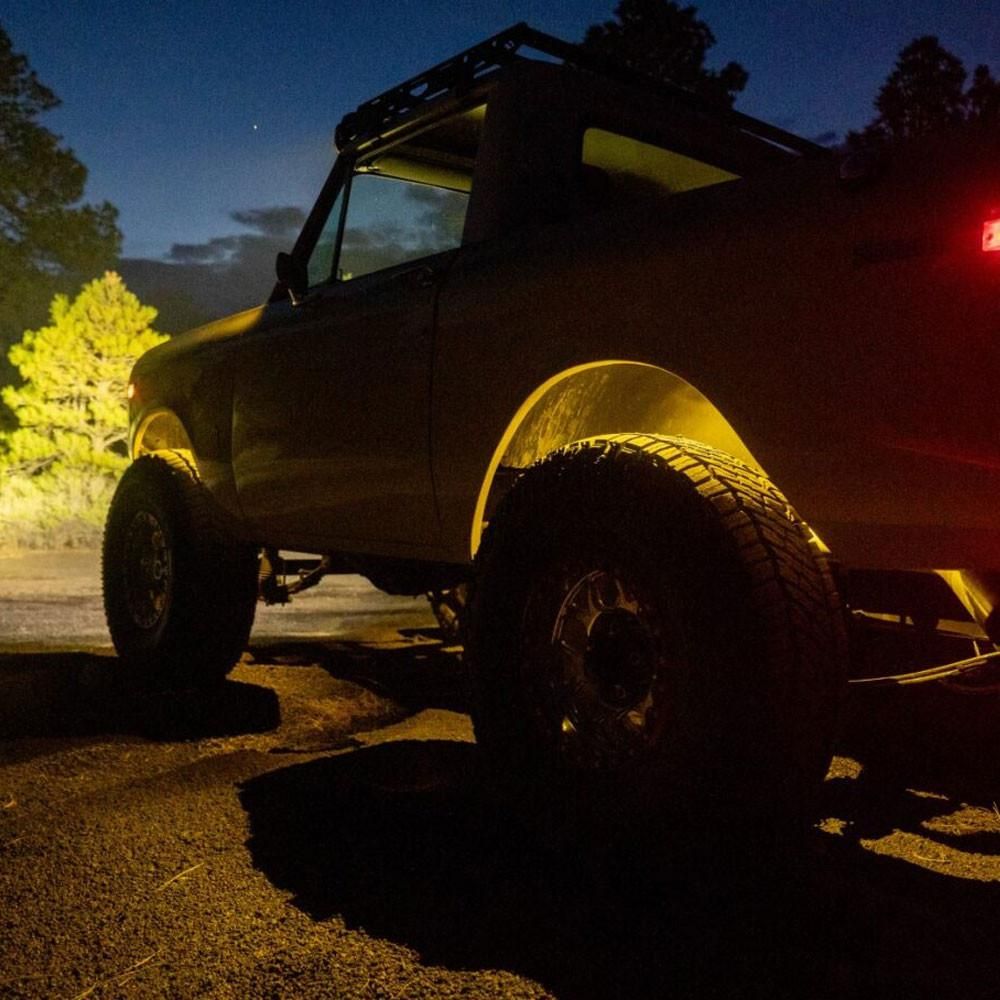 Baja Designs LED Rock Light Each Baja Amber Lens Universal 398046