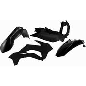 Acerbis Black Standard Plastic Kit for KTM - 2374130001