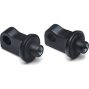 Kuryakyn Peg Adaptors Splined Satin Black