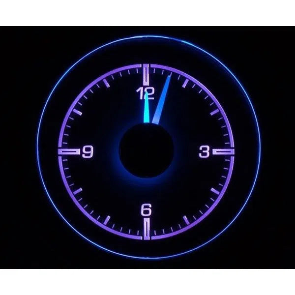 Dakota Digital 58-62 Chevy Corvette Analog Clock Gauge for HDX Kit HLC-58C-VET-S