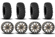 System 3 SB-4 Beadlock Bronze 15" Wheels And XTR370 Tires [37x10R-15]
