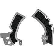 Acerbis Silver/Black X-Grip Frame Guard - 2374271015