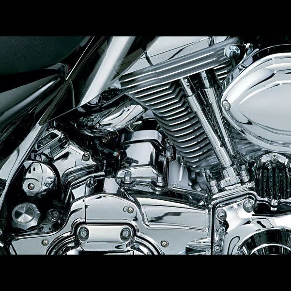 Harley-Davidson FLHRI Road King 1999-2006Starter Cover Chrome by Kuryakyn