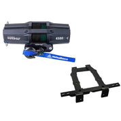 Viper V2 ATV Winch Kit 4500 lb Standard Spool With 40 Feet Black Synthetic Rope With Mount For Honda Foreman 500 2012-2013