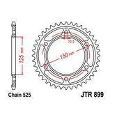 Steel Rear Sprocket 45T for Street KTM 1190 Adventure/R 2013-2016