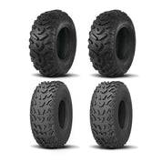 Kenda Set of Two K530 Pathfinder Tires (4 Ply) [19x7-8] And Two (4 Ply) [22x11-9] Tires