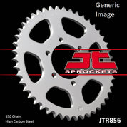 530VX Chain Natural, Front & Rear Sprocket Kit for YAMAHA XJ550R Seca 1982-1983