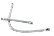 Bikers Choice Braided Steel Rocker Box Oil Line Set For Harley-Davidson FX 1971-1984
