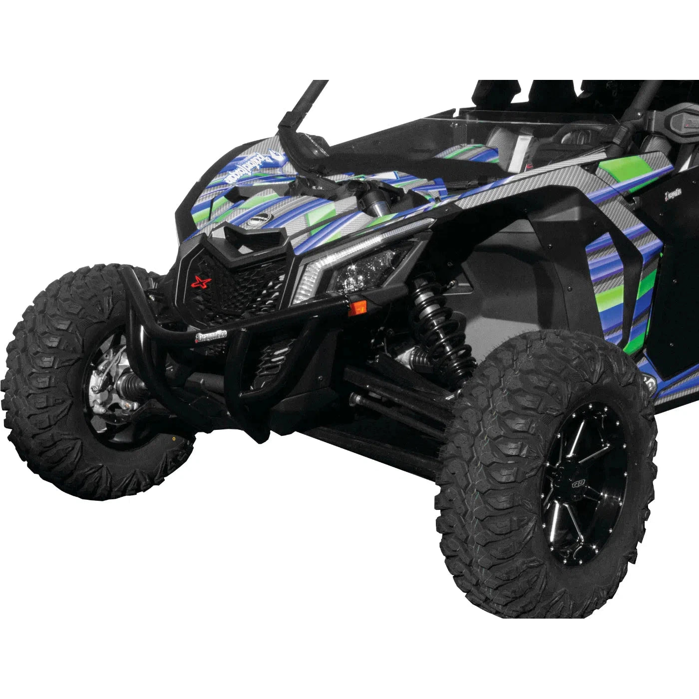 DragonFire Racing RacePace Front Bumper for Can-Am Maverick X3 - Black - 01-2902