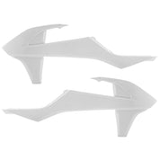 Acerbis White Radiator Shrouds for KTM - 2421080002