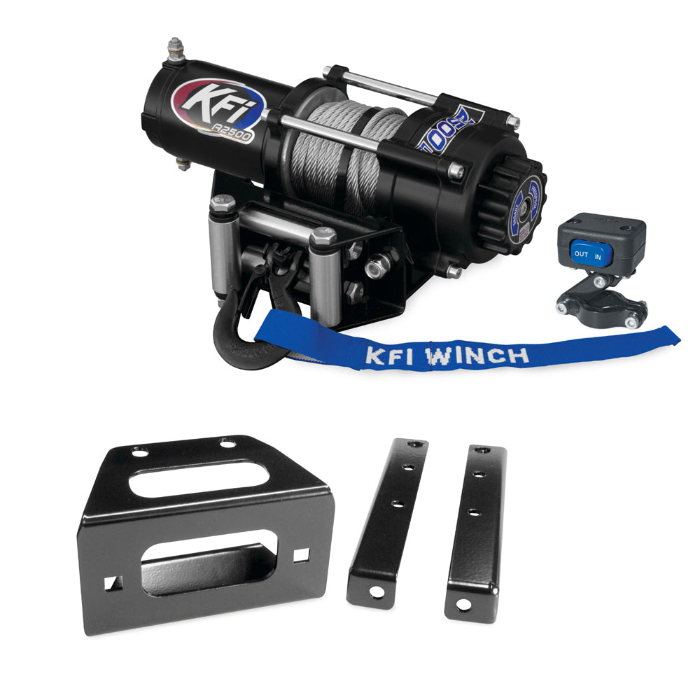 KFI 2500 lb Winch And Optional Mount