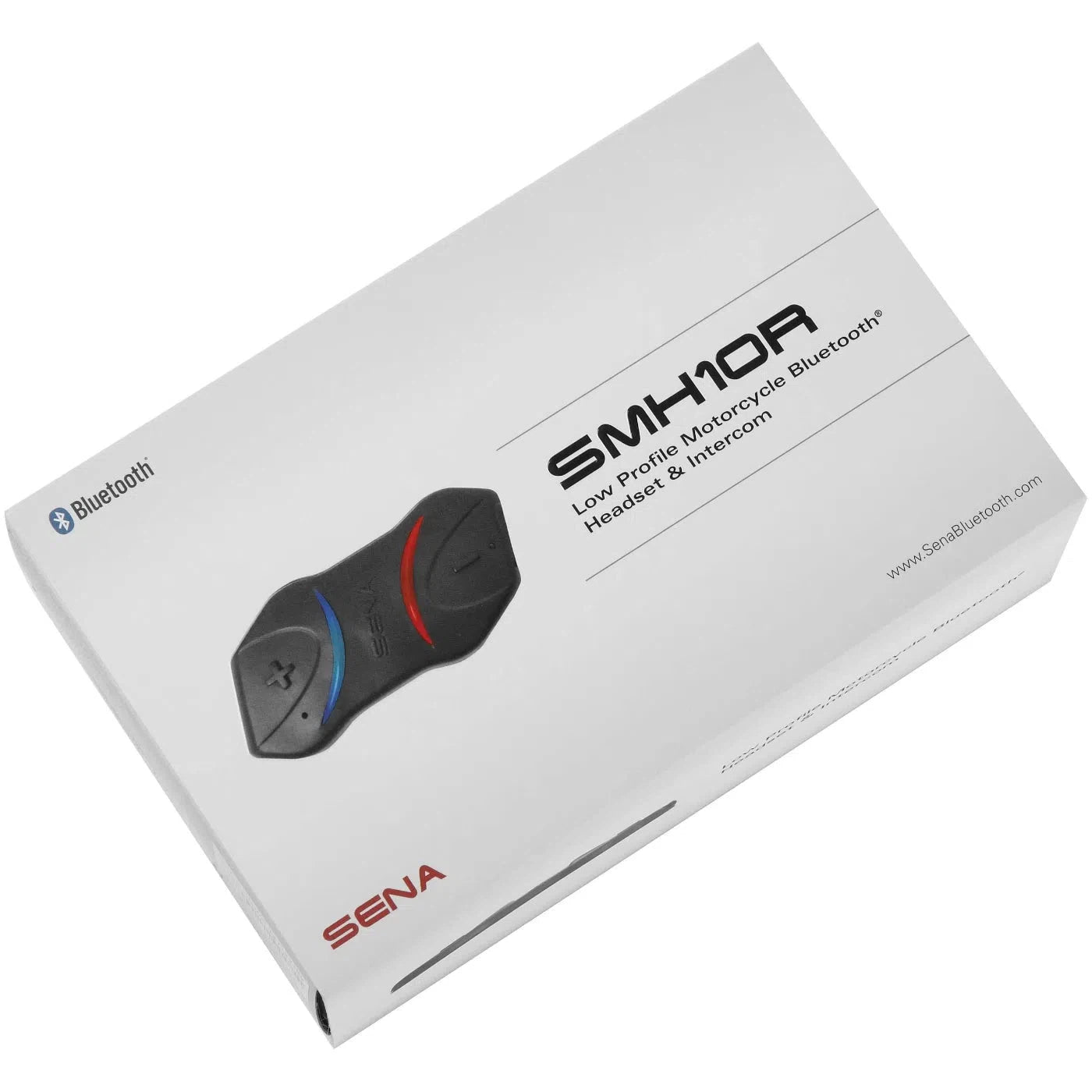 SENA SMH10R Low Profile Bluetooth Headset & Intercom Single Pack SMH10R-01