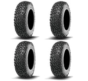Full Set Of Maxxis Workzone Radial (6 Ply) UTV Tires 25x8R-12 (4)