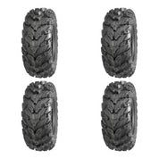 Set of 4 ATV QUADBOSS Tires (QBT672 27x9R-12 Front, 27x11R-12 Rear)