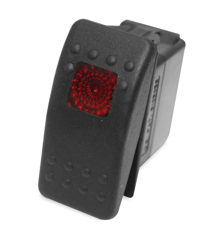 DragonFire Racing On/Off Rocker Switch - Red Light - 04-0026